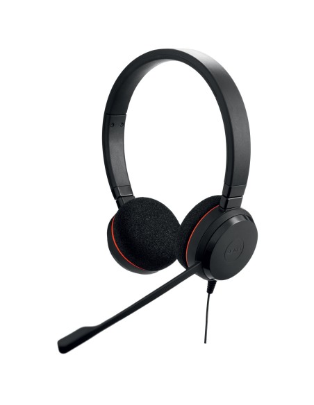 Jabra evolve 20 uc duo auriculares diadema usb tipo c negro