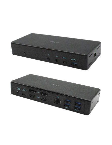 i-tec USB-C Quattro Display Docking Station with Power Delivery 85 W Negro