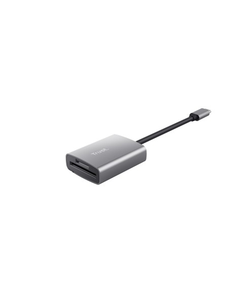 Trust 24136 lector de tarjeta usb 3.2 Gen 1 (3.1 Gen 1) tipo-c aluminio