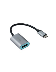 i-tec Metal Adaptador usb tipo-c macho a displayport hembra 0.15m gris turquesa
