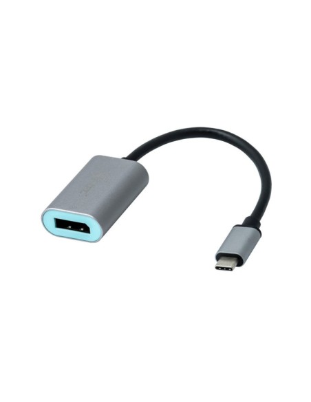 i-tec Metal Adaptador usb tipo-c macho a displayport hembra 0.15m gris turquesa