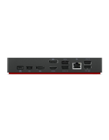 Lenovo 40AY0090EU base para portátil y replicador de puertos Alámbrico USB 3.2 Gen 1 (3.1 Gen 1) Type-C Negro
