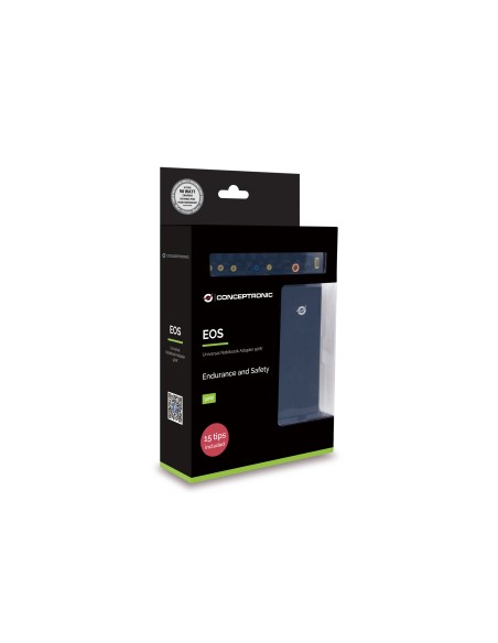 Conceptronic Adaptador e inversor de corriente Interior 90 W Negro