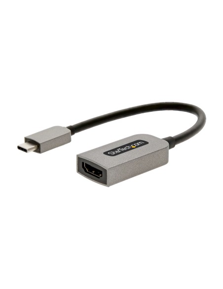 StarTech.com Adaptador USB C a HDMI de VÍ­deo 4K 60Hz - HDR10 0,13 m Gris