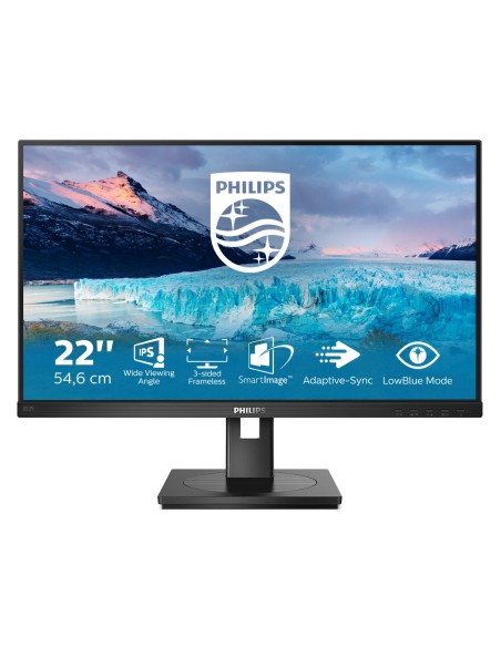 Monitor Philips S Line 1920 x 1080 Pixeles Full HD 21.5P LCD Negro