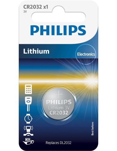 Philips Minicells BaterÍ­a CR2032 01B