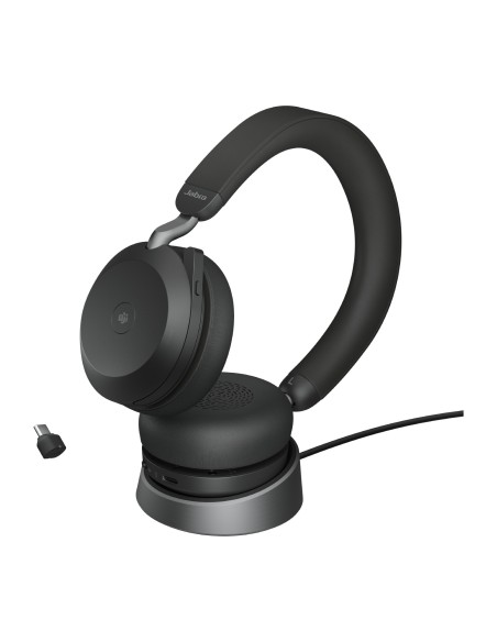 Jabra 27599-999-889 auricular y casco Auriculares Inalámbrico y alámbrico Diadema Llamadas Música USB Tipo C Bluetooth Base de c