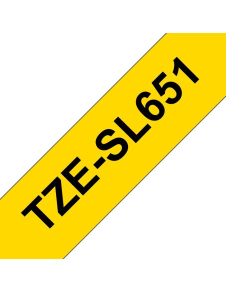 Brother TZe-SL651 cinta para impresora Negro