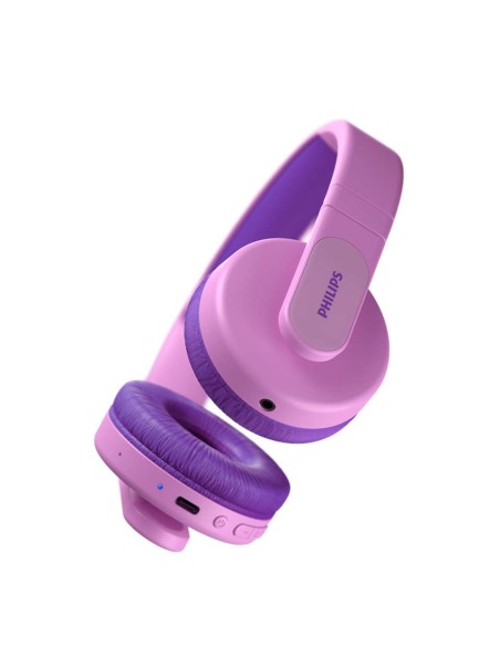 Philips TAK4206PK 00 auricular y casco Auriculares Inalámbrico y alámbrico Diadema USB Tipo C Bluetooth Rosa