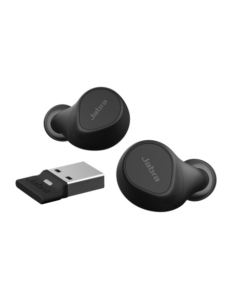 Jabra Evolve2 Buds Auriculares True Wireless Stereo (TWS) Dentro de oÍ­do Llamadas Música Bluetooth Negro
