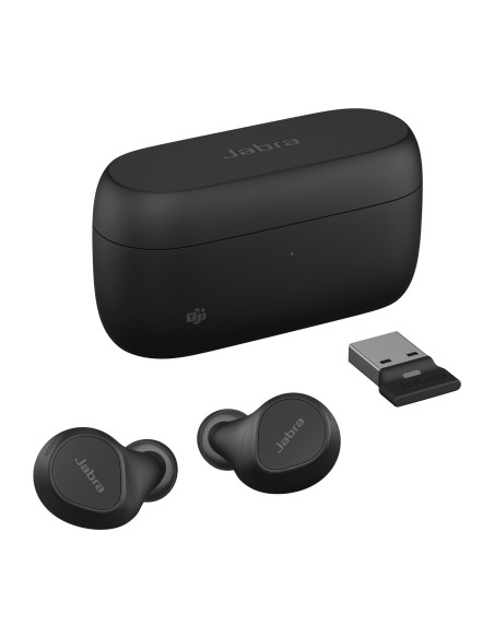 Jabra Evolve2 Buds Auriculares True Wireless Stereo (TWS) Dentro de oÍ­do Llamadas Música Bluetooth Negro