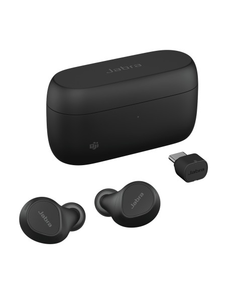 Jabra Evolve2 Buds Auriculares True Wireless Stereo (TWS) Dentro de oÍ­do Llamadas Música Bluetooth Negro