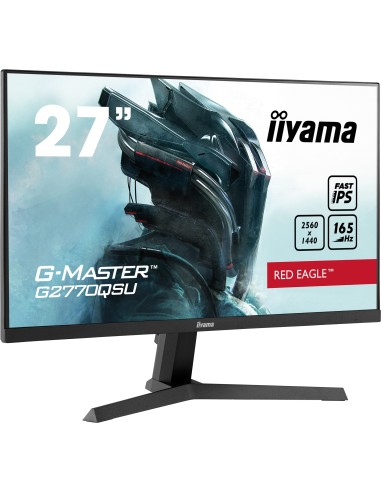 iiyama G-MASTER G2770QSU-B1 pantalla para PC 68,6 cm (27") 2560 x 1440 Pixeles Wide Quad HD LCD Negro