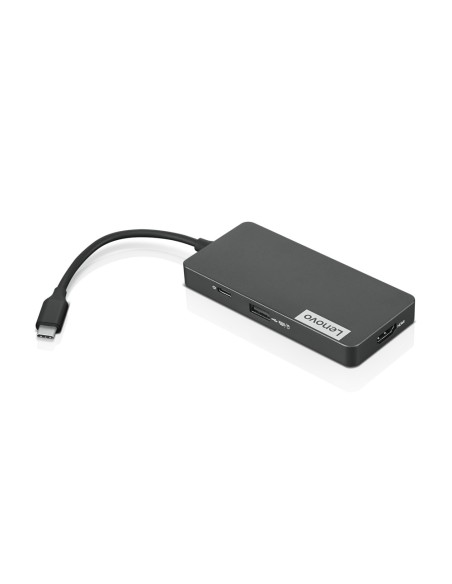 Lenovo GX90T77924 hub de interfaz USB 3.2 Gen 1 (3.1 Gen 1) Type-C 5000 Mbit s Gris