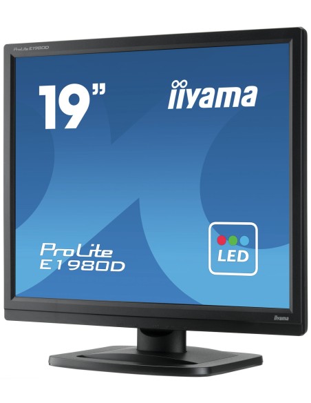 iiyama ProLite E1980D-B1 LED display 48,3 cm (19") 1280 x 1024 Pixeles XGA Negro