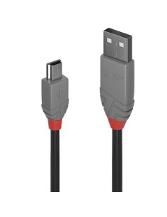 Lindy 36725 cable USB 5 m USB 2.0 USB A Mini-USB B Negro