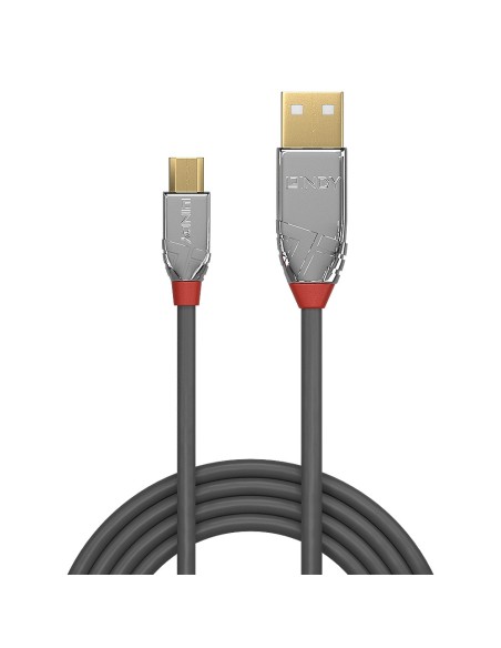 Lindy 36654 cable USB 5 m USB 2.0 USB A Micro-USB B Gris
