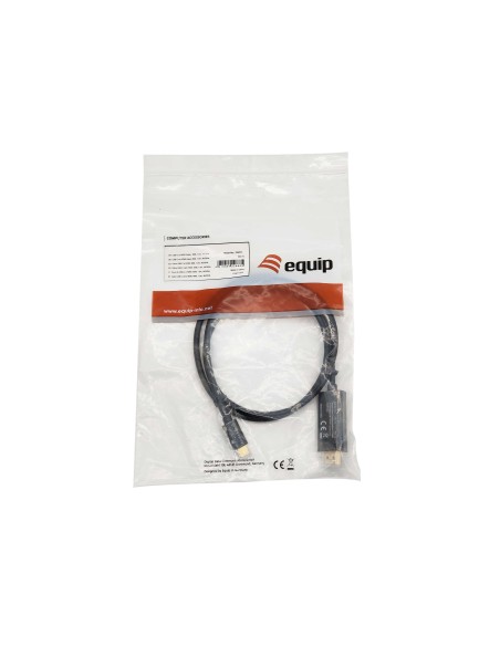 Equip 133411 adaptador de cable de vÍ­deo 1 m USB Tipo C HDMI tipo A (Estándar) Negro