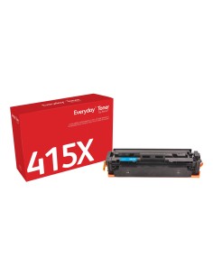 Everyday Tóner Cian compatible con HP 415X (W2031X), Alto rendimiento