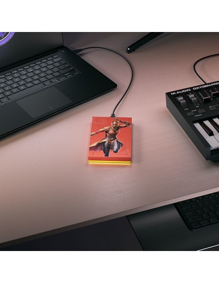 Seagate Okoye disco duro externo 2000 GB Rojo