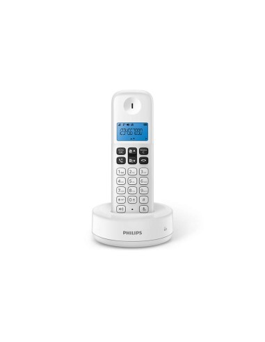 Philips D1611W 34 teléfono Teléfono DECT Identificador de llamadas Blanco