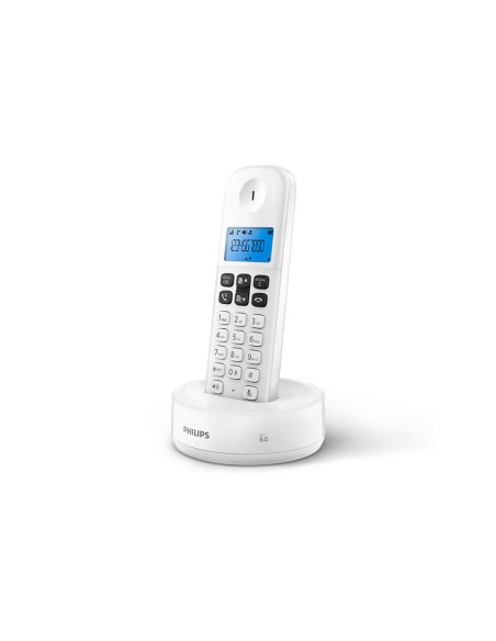 Philips D1611W 34 teléfono Teléfono DECT Identificador de llamadas Blanco