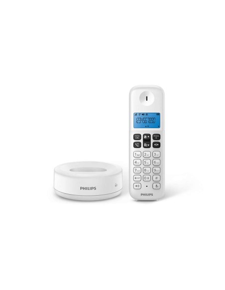 Philips D1611W 34 teléfono Teléfono DECT Identificador de llamadas Blanco