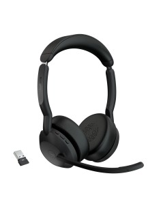 Jabra Evolve2 55 Auriculares Inalámbrico Diadema Oficina Centro de llamadas Bluetooth Base de carga Negro