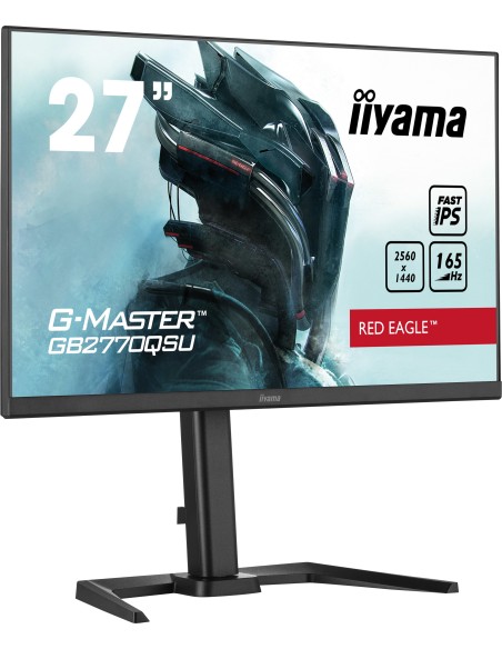 iiyama G-MASTER GB2770QSU-B5 pantalla para PC 68,6 cm (27") 2560 x 1440 Pixeles Wide Quad HD LED Negro