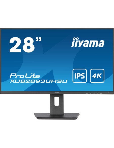 iiyama ProLite 71,1 cm (28") 3840 x 2160 Pixeles 4K Ultra HD LED Negro
