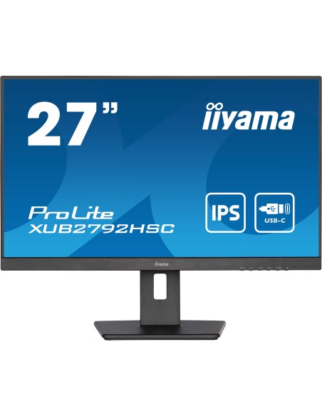 iiyama ProLite XUB2792HSC-B5 LED display 68,6 cm (27") 1920 x 1080 Pixeles Full HD Negro