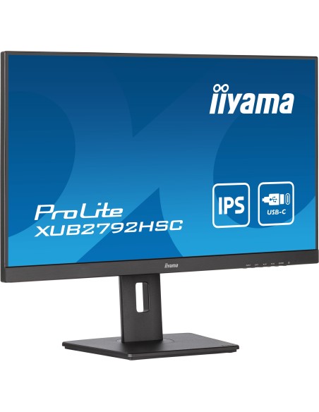 iiyama ProLite XUB2792HSC-B5 LED display 68,6 cm (27") 1920 x 1080 Pixeles Full HD Negro