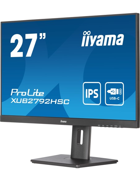 iiyama ProLite XUB2792HSC-B5 LED display 68,6 cm (27") 1920 x 1080 Pixeles Full HD Negro