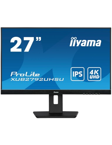 iiyama ProLite XUB2792UHSU-B5 27" 4K Ultra HD LED Negro Monitor
