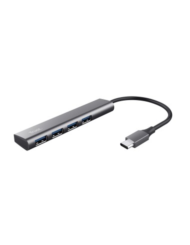 Trust Halyx USB 3.2 Gen 1 (3.1 Gen 1) Type-A 5 Mbit s Gris