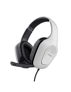 Trust GXT 415W Zirox Auriculares Alámbrico Diadema Juego Blanco