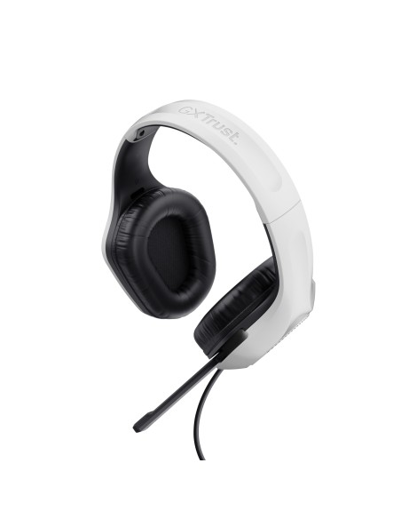 Trust GXT 415W Zirox Auriculares Alámbrico Diadema Juego Blanco