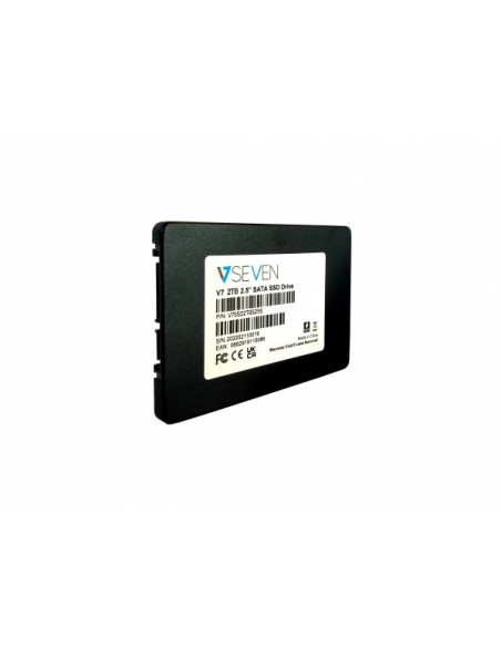 V7 V7SSD2TBS25E unidad de estado sólido 2.5" 2 TB Serial ATA III 3D TLC