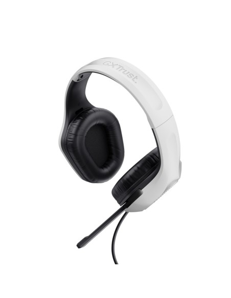 Trust GXT 415PS ZIROX Auriculares Alámbrico Diadema Juego Negro, Blanco