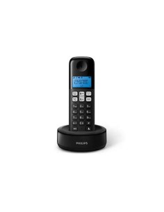 Philips D1611B 34 teléfono Teléfono DECT Identificador de llamadas Negro