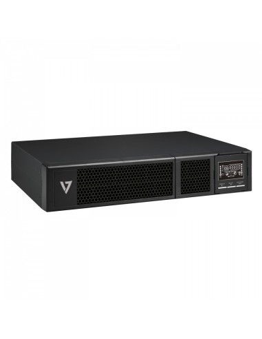 V7 UPS2URM3000DC-NC-1E sistema de alimentación ininterrumpida (UPS) Doble conversión (en lÍ­nea) 3 kVA 3000 W 8 salidas AC