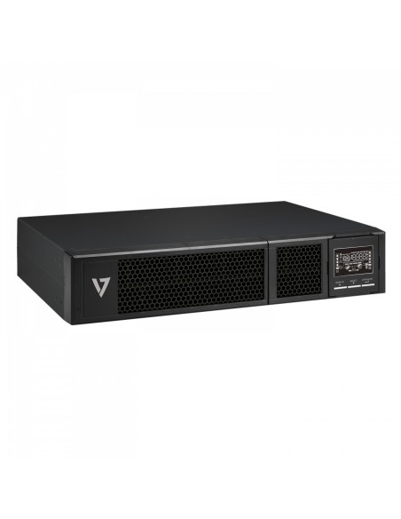 V7 UPS2URM3000DC-NC-1E sistema de alimentación ininterrumpida (UPS) Doble conversión (en lÍ­nea) 3 kVA 3000 W 8 salidas AC