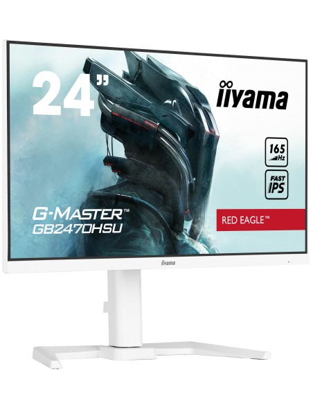 iiyama GB2470HSU-W5 pantalla para PC 58,4 cm (23") 1920 x 1080 Pixeles Full HD LED Blanco