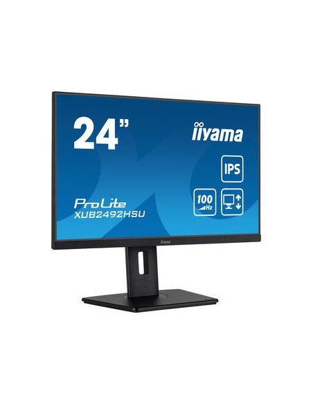 iiyama XUB2492HSU-B6 pantalla para PC 60,5 cm (23.8") 1920 x 1080 Pixeles Full HD LED Negro