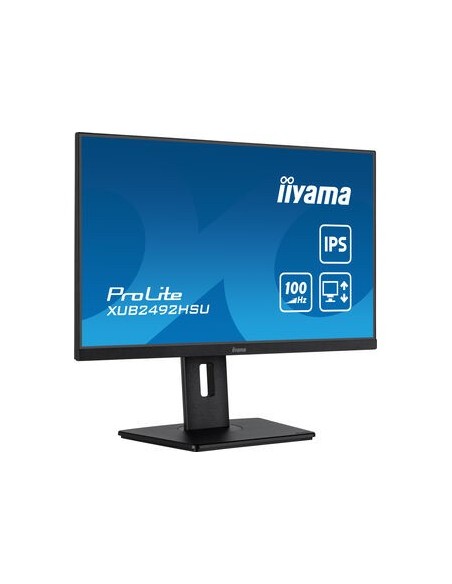 iiyama XUB2492HSU-B6 pantalla para PC 60,5 cm (23.8") 1920 x 1080 Pixeles Full HD LED Negro