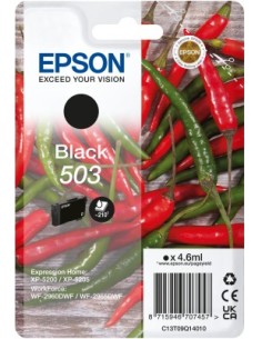 Epson 503 cartucho de tinta 1 pieza(s) Original Rendimiento estándar Negro