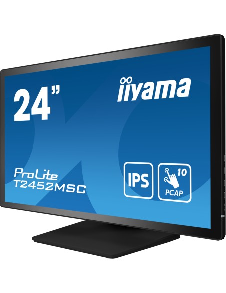 iiyama ProLite T2452MSC-B1 23.8" Negro Monitor táctil