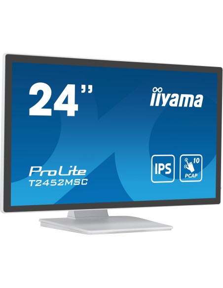 iiyama ProLite 23.8" Blanco Monitor táctil
