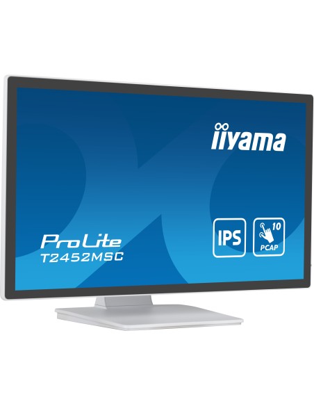 iiyama ProLite 23.8" Blanco Monitor táctil