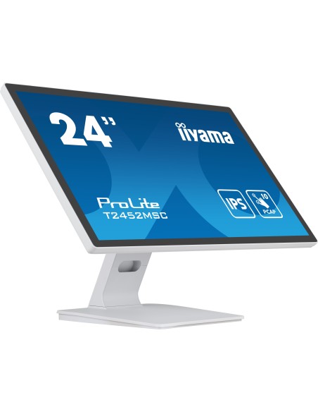 iiyama ProLite 23.8" Blanco Monitor táctil